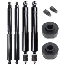 2.5" Front Leveling Kit & Shock Strut for 99-04 Ford F-250/ F-350 Super Duty 2WD