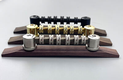 Guitar Space Control Adjustable JAZZ Bridge 2-29/32'' W/EBONY Base Fit Gret-ch US
