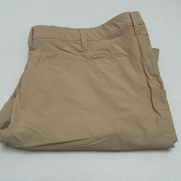 Ascend Nylon Blend Hiking Pants Outdoors Performance Stretch size 42