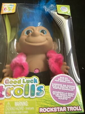 Good Luck Trolls 65th Anniversary Rockstar Troll | eBay