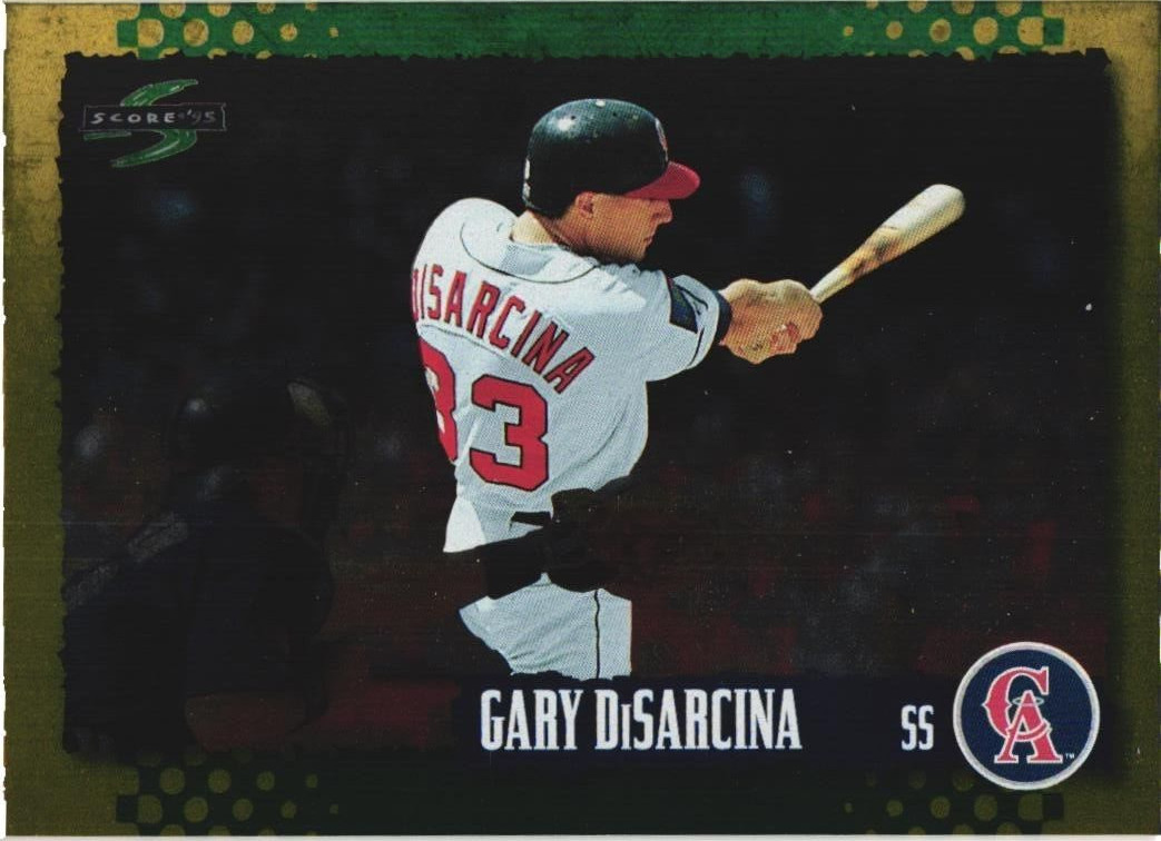 1995 Score - Gold Rush #448 Gary DiSarcina California Angels