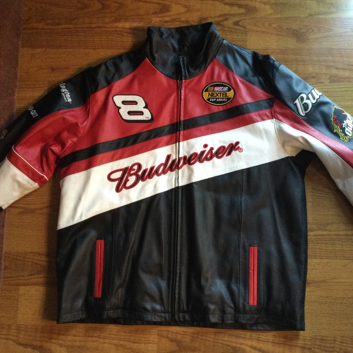 Dale earnhardt budweiser jacket sale
