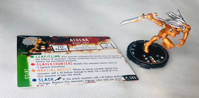 HorrorClix Athena #086 Silber Selten Figur Modell Vintage Horror Clix