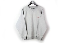 VINTAGE ADIDAS SWEATSHIRT SIZE M Colors of Spirit gray 80s crewneck sport jumper