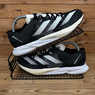 Adidas Turnschuhe Damen Größe UK 7,5 Adizero Adios 8 schwarz Straßenlauf Marathon