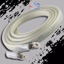 2 Gauge 20 ft Platinum Power Ground OFC Wire Copper FLAT Marine Cable 2 AWG USA