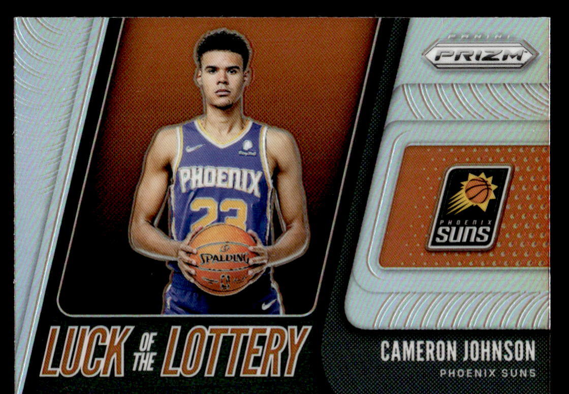 Cameron Johnson 2019-20 Panini Prizm #11 Luck of the Lottery Silver