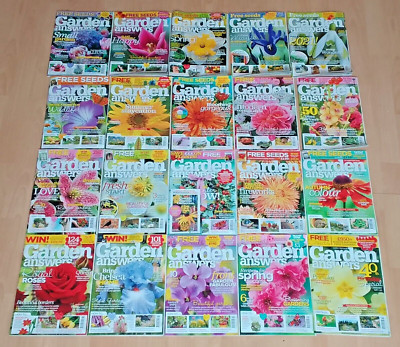 21x Design Plot Plant Grow Tree Shrub Flower Vegetable Guide Garden Magazine