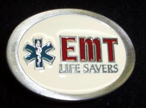 EMT LIFE SAVERS BELT BUCKLE