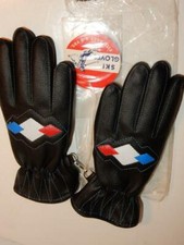 VINTAGE 1950s MID CENTURY NOS CHILDREN'S BOY SKI GLOVES SIZE 8-9 YEARS