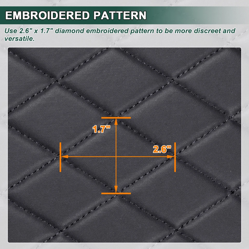 Tapicería de techo de coche de cuero sintético de tela de vinilo acolchado de 63" espuma de 6 mm por yarda Foto 4 de 4