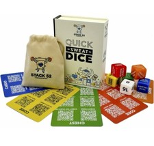 Stack 52 Game Of Fit Quick Sweat Dice  NEW, SEALED 