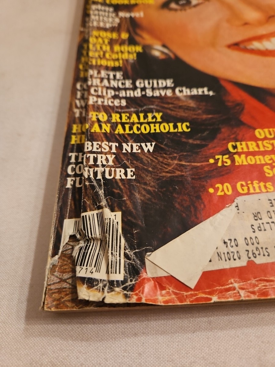 Vintage 1982 November, Good Housekeeping Magazine, Cover-Girl