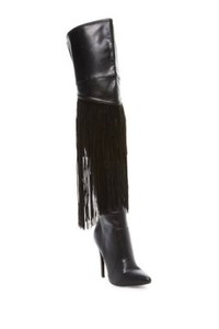 fringe stiletto boots