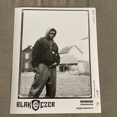 Blak Czer Press Photo 8x10”. Tales From Da Blak Side. Relativity 