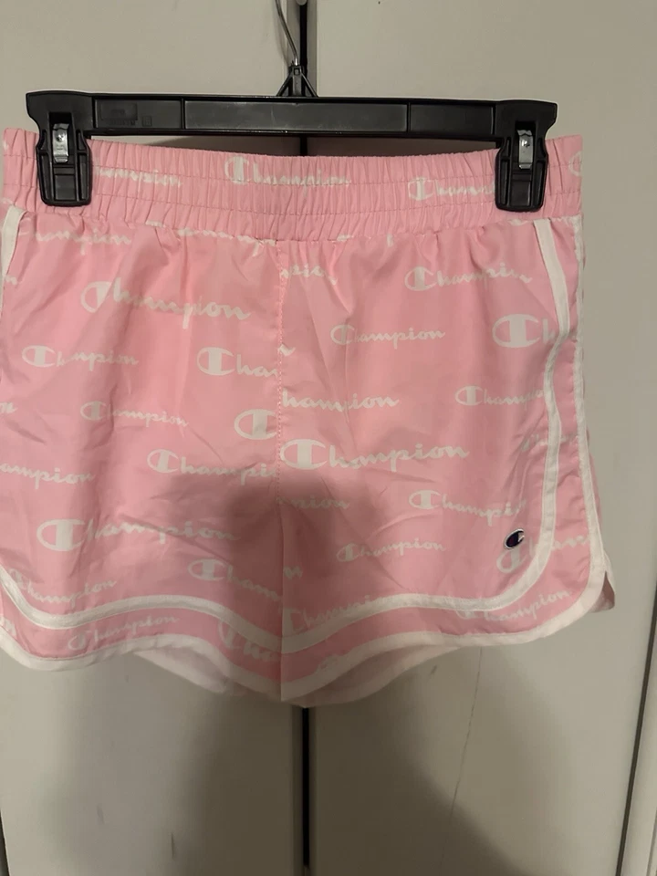 Champion Pink/White Girl's Shorts Youth XL - Image 2 of 4