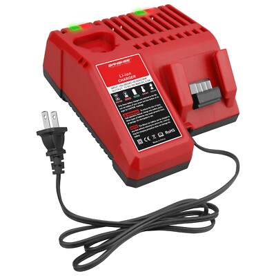 Banshee Replaces Milwaukee Tool 48-59-1802 M18 Dual Bay Rapid Battery Charger