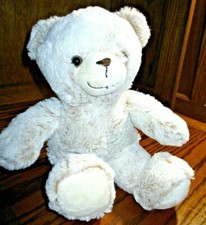 Vintage Teddy Bear Plush 14" Brown Tan Classic Soft Stuffed Animal Toy 556