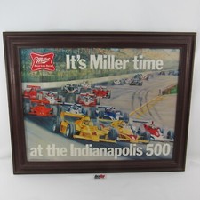 Ron Burton Miller High Life Beer Advertising 1979 Indianapolis 500 Start Turn 1