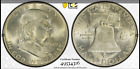 :1949-D 50C Franklin Half Dollar Select Pcgs Ms63Fbl Full Bell Lines High Grades