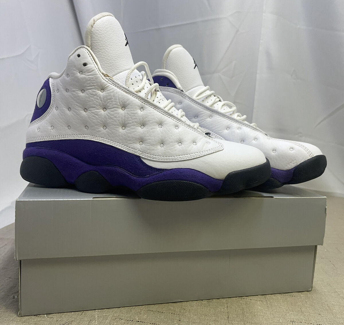 Nike Air Jordan 13 Retro Lakers Purple White Kobe XIII Nike Air Jordan 13 Retro Lakers Purple White Kobe XIII