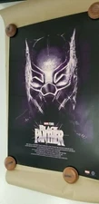 BLACK PANTHER Purple Foil Screenprint Poster by Fernando Reza #45 of 190 