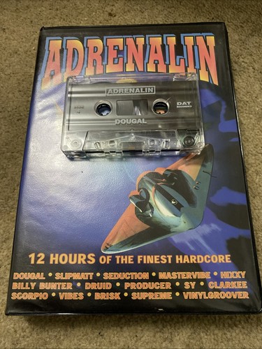 Adrenalin Barnstaple & Blandford 1997 Dougal & Hixxy Rave Tape Cassette