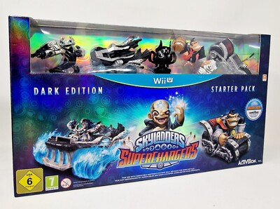 Skylanders SuperChargers DARK EDITION - Starter Pack - Nintendo WiiU - Neu & OVP