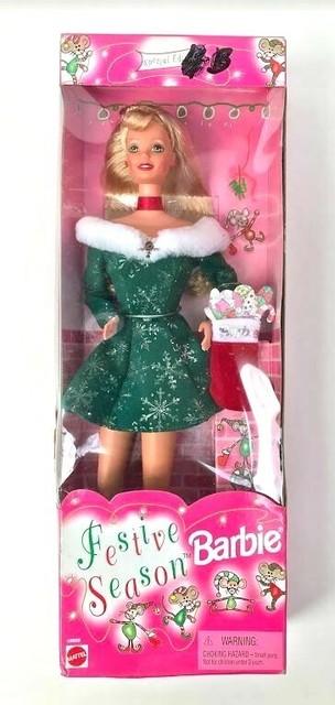 festive season barbie 1997
