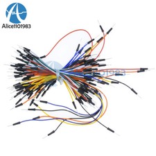 10pcs Male to Male 65pc Solderless Flexible Breadboard Jumper Cable Wires 650pcs