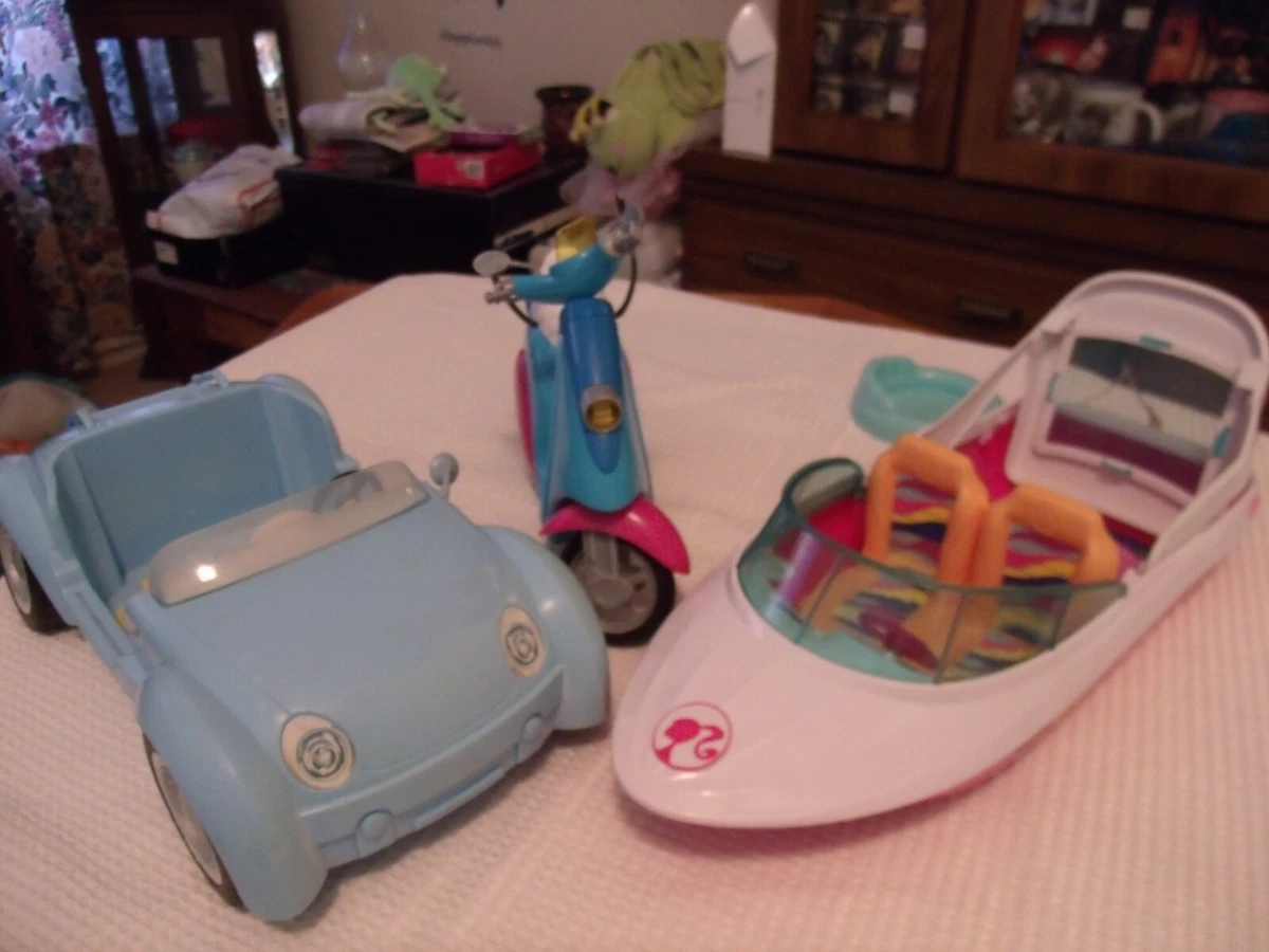 Barbie Vintage Vehicles Lot