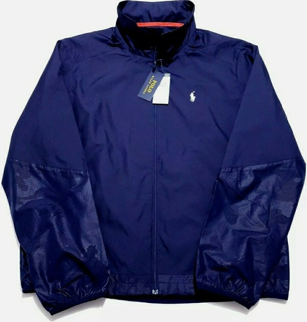 Polo Ralph Lauren Mens Big Pony Full Zip Performance Windbreaker Jacket Size XL for sale online 