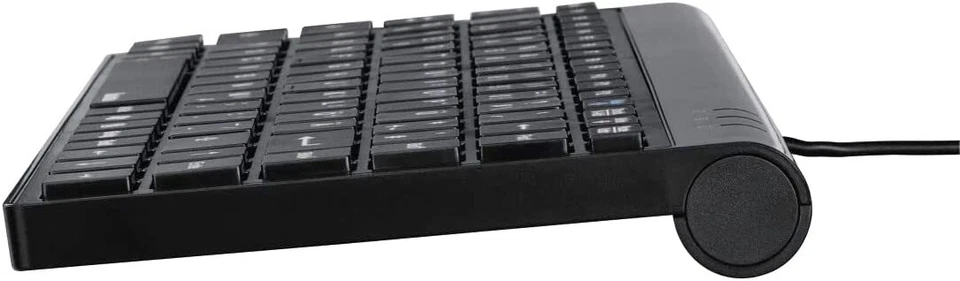 Hama Teclado Mini con Cable ( Ajuste de inclinación, Enchufe USB Tipo A ) Negro - Imagen 2 de 4