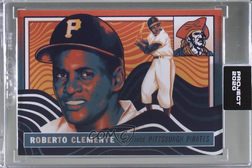 2020 Project 1955 Topps /11577 Roberto Clemente Matt Taylor #103 HOF 0o9