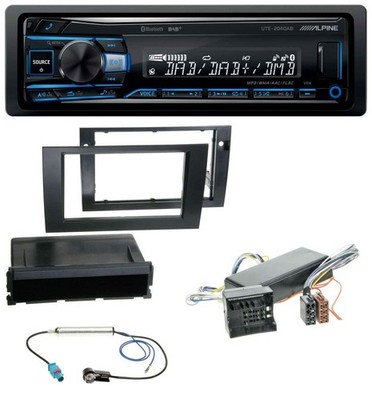 Alpine USB Bluetooth DAB MP3 Autoradio für Audi A4 99-01 B5 Symphony Bose Aktivs