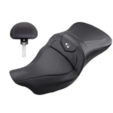 Saddlemen Road Sofa Seat - Carbon Fiber - Backrest 808-07B-185BR