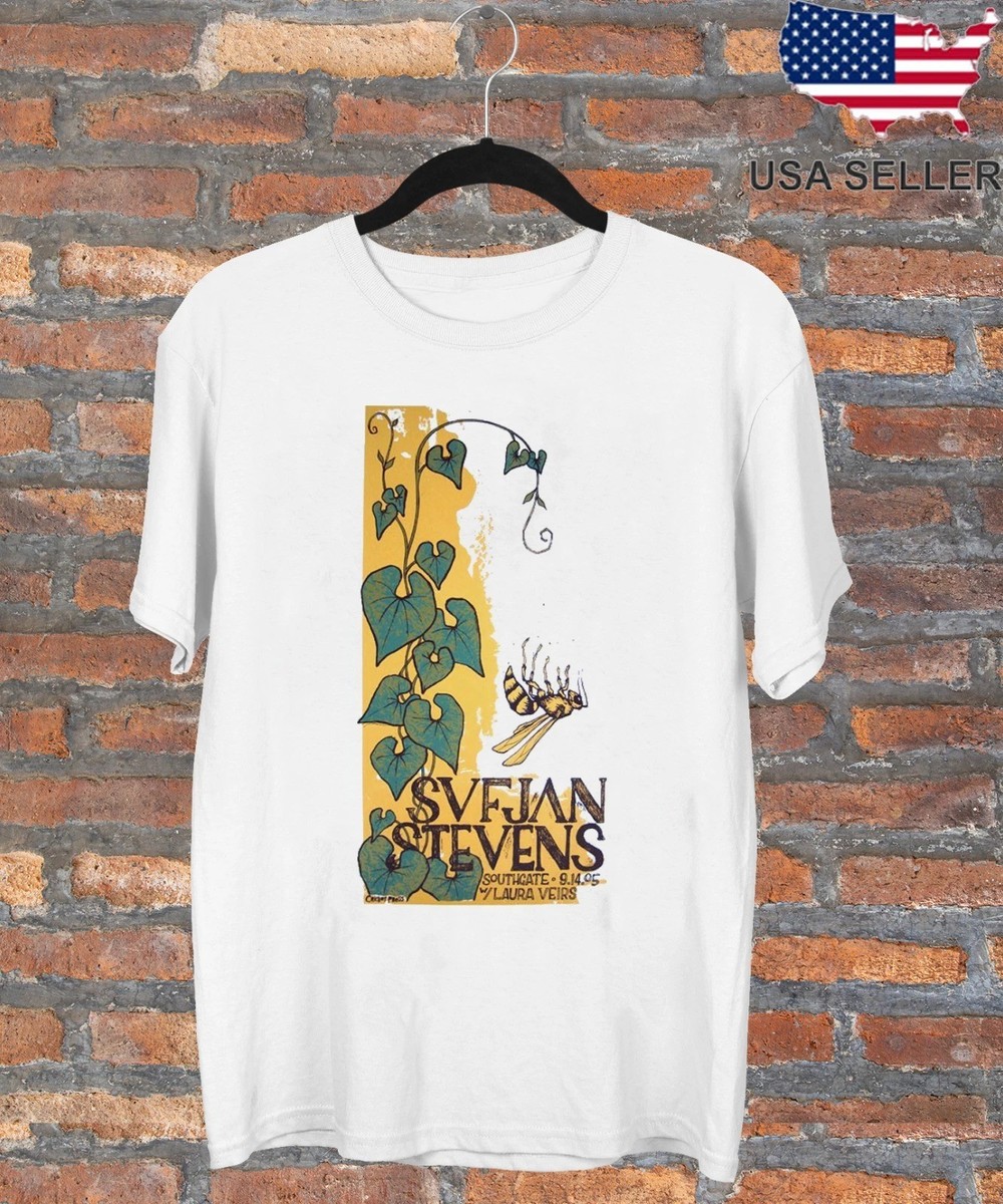 SUFJAN STEVENS Concert Tour 2005 Poster T Shirt Full Size S-5XL