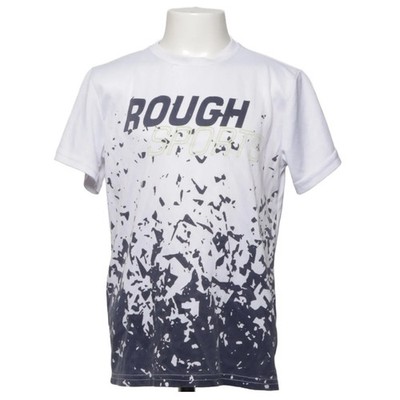 Benchmark, T-shirt, Größe: 128, Weiß/Schwarz, Print, Unisex (Kinder) #4fe