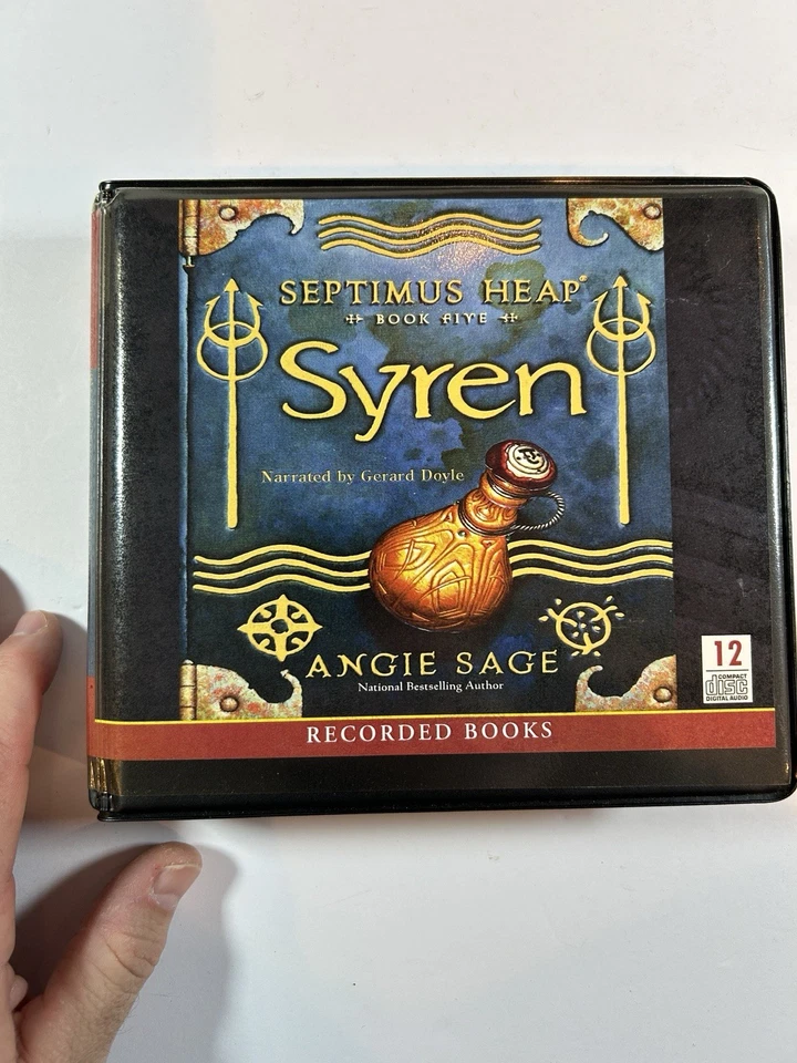 Lot 4 Angie Sage SEPTIMUS HEAP CD Audio books Flyte/Physik/Syren/Darke  Like New - Image 2 of 4