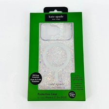 Authentic Kate Spade iPhone 17 Pro Magsafe Phone Case - Chunky Glitter NEW
