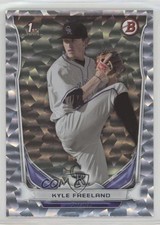 2014 Bowman Draft Silver Ice Kyle Freeland #DP5 3d5