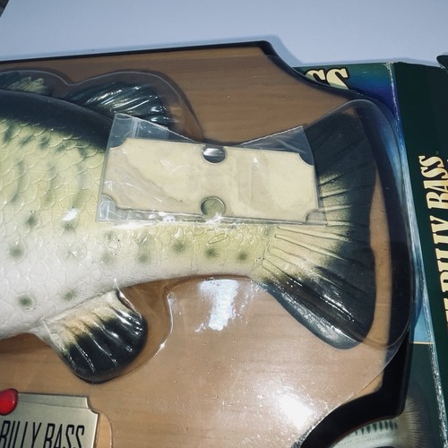 Video Big Mouth Billy Bass Gemmy 1999 Funzionante Condizioni Cantando Pesce LEGGI - Foto 8 di 10