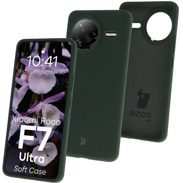 HandyhüLle FüR Xiaomi Poco F7 Ultra Bizon Case Cover Schutz HüLle DunkelgrüN-image