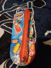 Mighty Beanz Flip Track-Teeter Totter Orange Includes Trick New