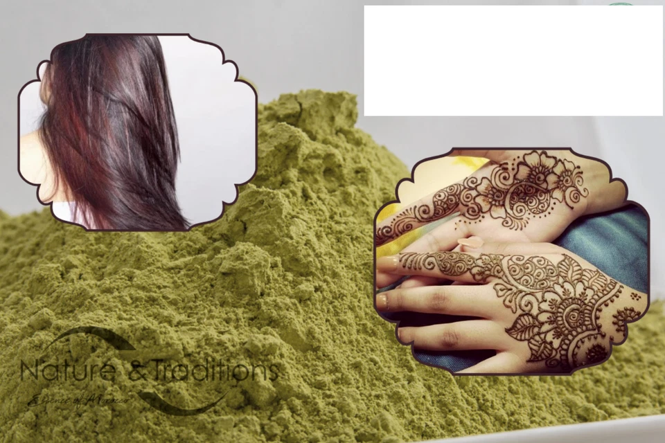 100 % ORGANIC NATURAL HENNA POWDER (HOME MADE) FOR HAIR CARE BEST MEHANDI - image 3 of 4