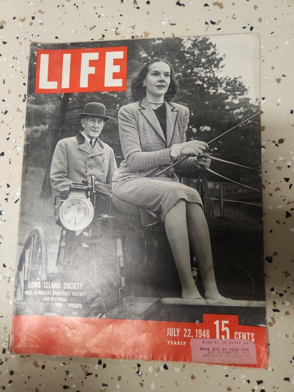 Life Magazine July 22 1946 80th Birthday Anniversary Present Margaret Truman