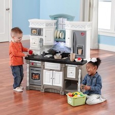 Kids Dream Pretend Play Kitchen Play Set With 37 Piece Play Food Playset Kids