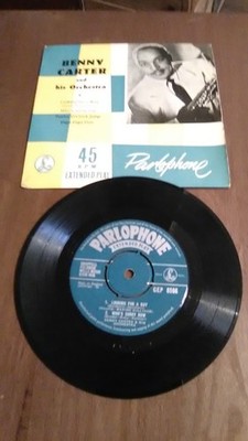 Benny Carter & His Orchestra: Looking For A Boy 7'' Vinyl 4 Track EP - 1238/25