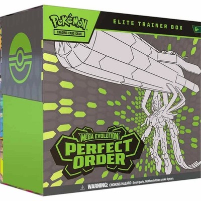 Pokémon TCG Mega Evolution Perfect Order ETB Elite Trainer Box PRESALE 03-20-26