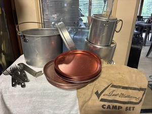 Vtg Sears And Roebuck Ted Williams camping Set 